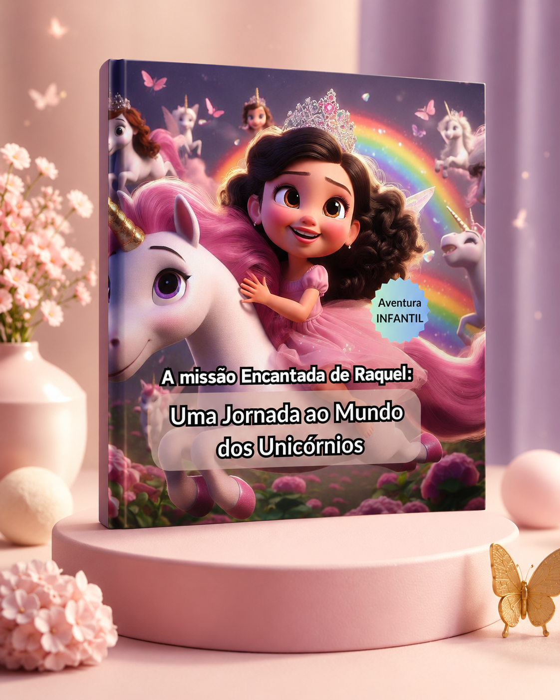 Livro A Missão Encantada de Raquel